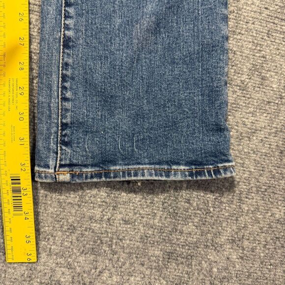 True Religion Becca Bootcut Jeans Womens 30 Blue Mid Rise Lightwash 30x32.5 - Picture 6 of 12